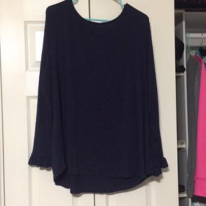 Long Sleeve Ruffle Top! Size 3!